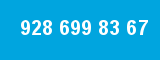 928 699 83 67 928 699 83 67